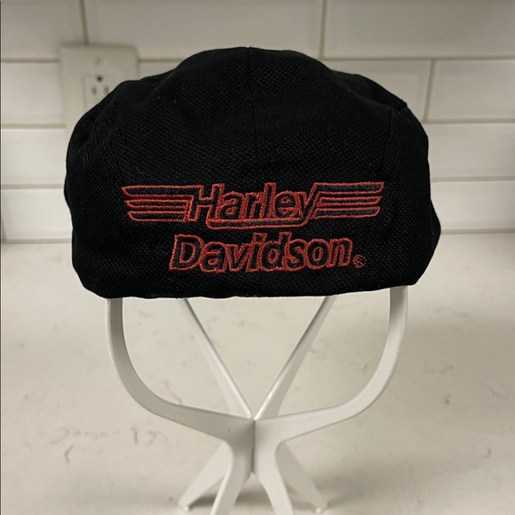 Harley-Davidson Men’s Cotton Ivy Cap News Boy Hat Black Biker Motorcycle Small - Picture 11 of 16